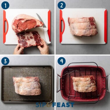 Prime Rib Au Jus - The Ultimate Holiday Roast - Sip and Feast