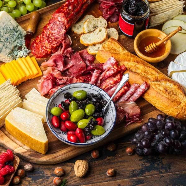 Charcuterie board featured image.