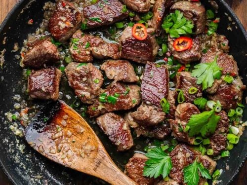 Garlic Butter Steak Bites