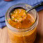 French vinaigrette Pinterest image.