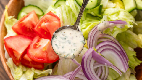 creamy italian dressing recipe sour cream Creamy Italian Dressing Recipe