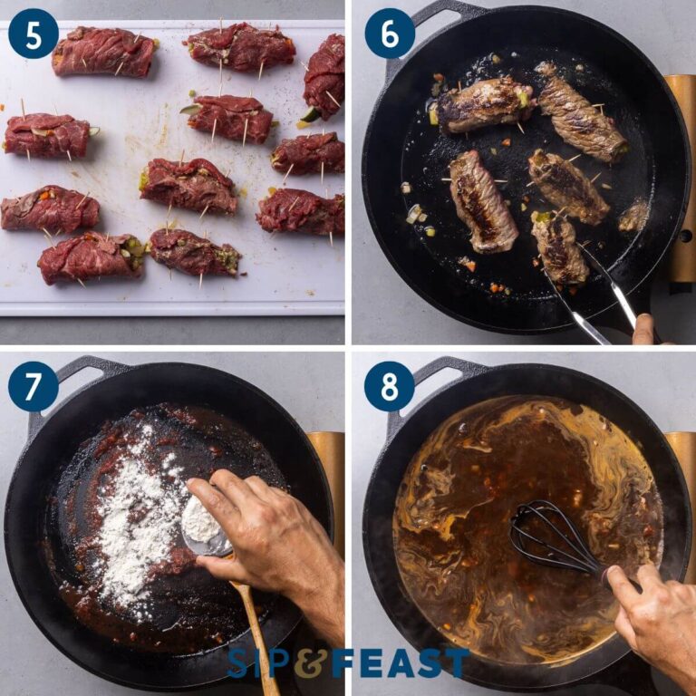 Beef Rouladen (German Beef Rolls) - Sip and Feast