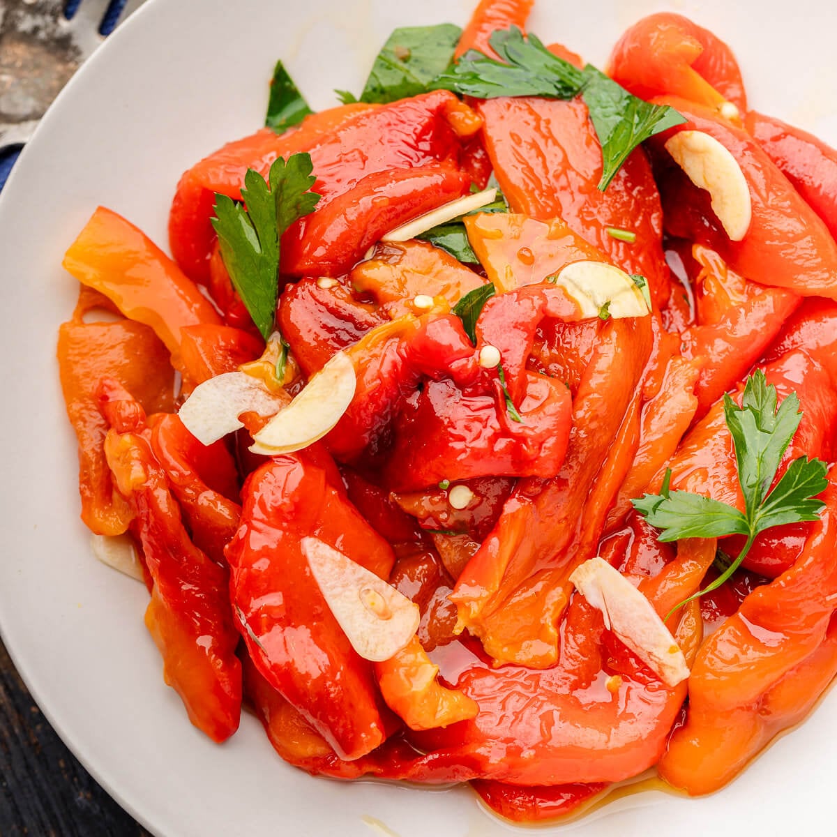 Italian Roasted Red Peppers Italian Roasted Red Peppers