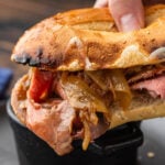 French dip Pinterest image.