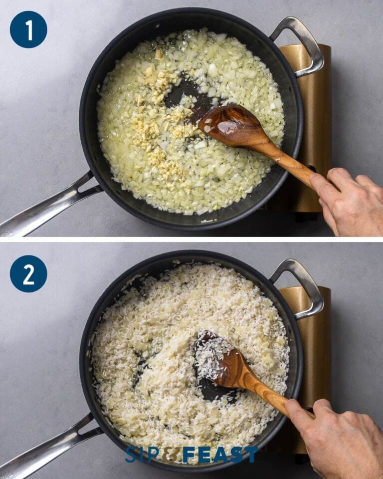 Lemon Rice (Easy Greek Side Dish) - Sip and Feast
