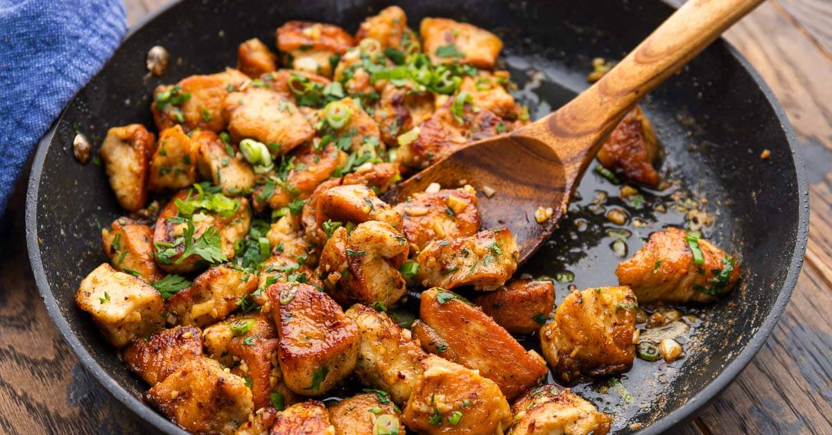 Garlic Butter Chicken Bites