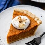Sweet potato pie Pinterest image.