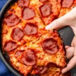 Bar pizza Pinterest image.