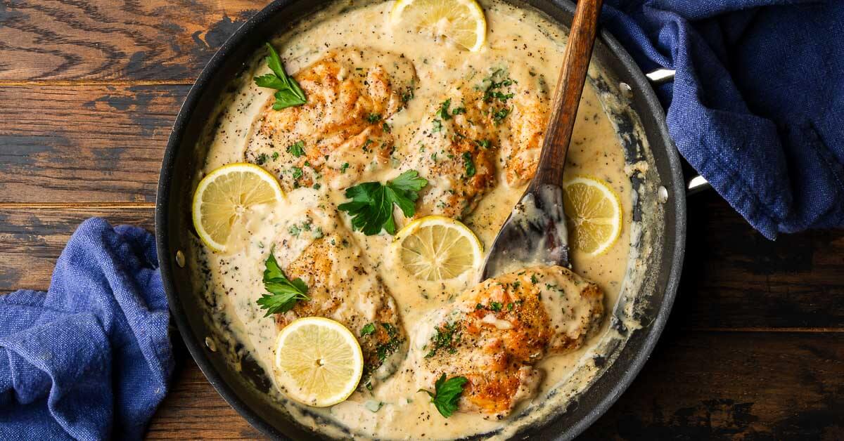 Lemon Pepper Chicken (Quick and Easy) - Sip and Feast