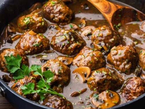 Marsala Meatballs (Comforting and Easy)
